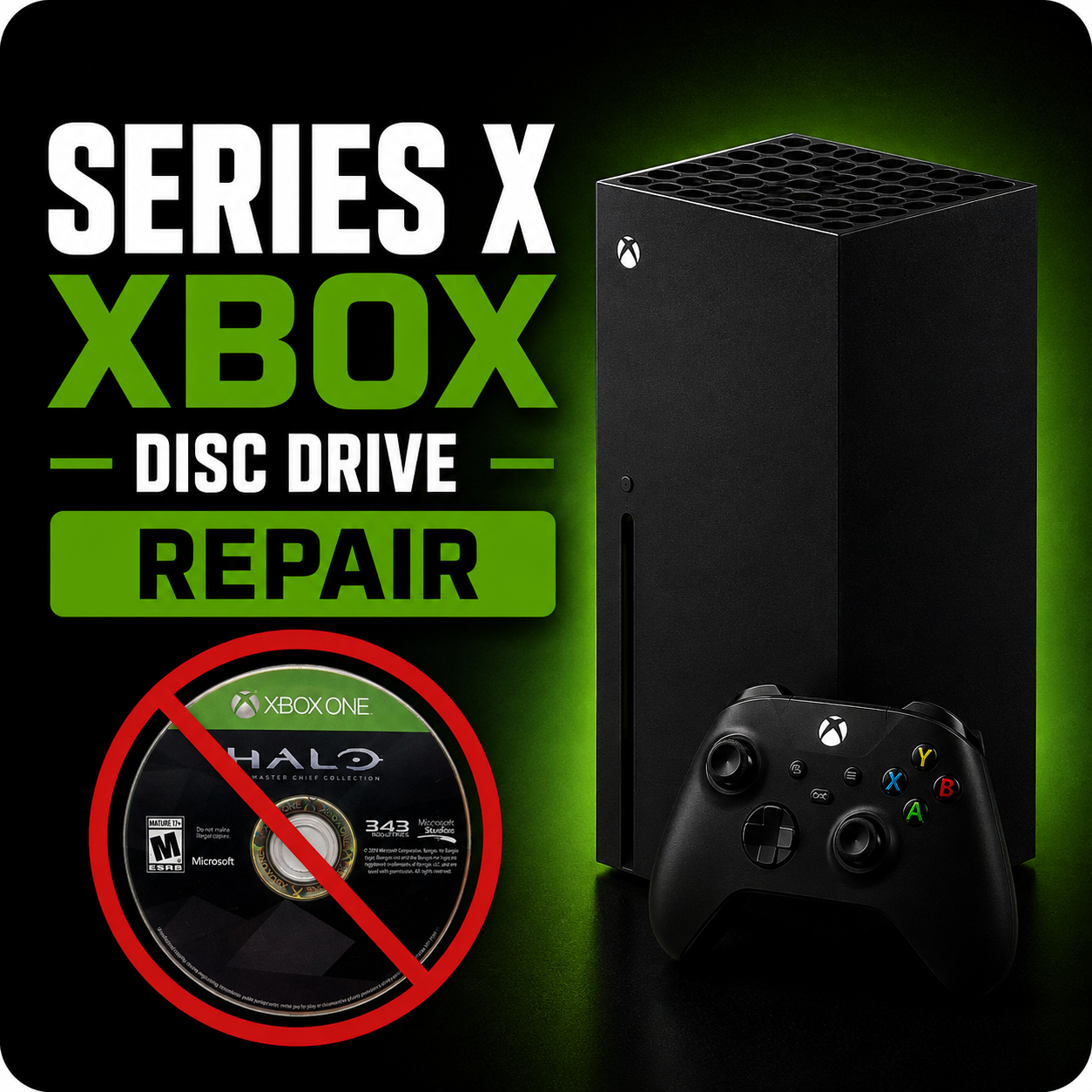 $159.99 Xbox Series X disc drive repair