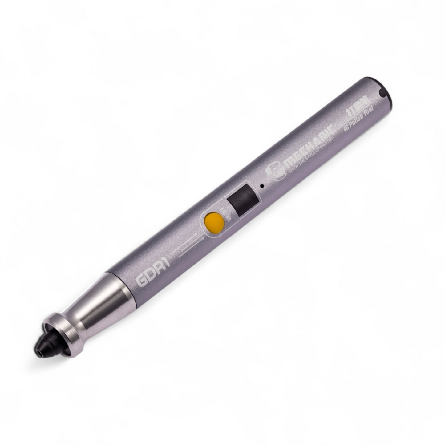 Grinding pen for trace repair, chip grinder, hole, cutting