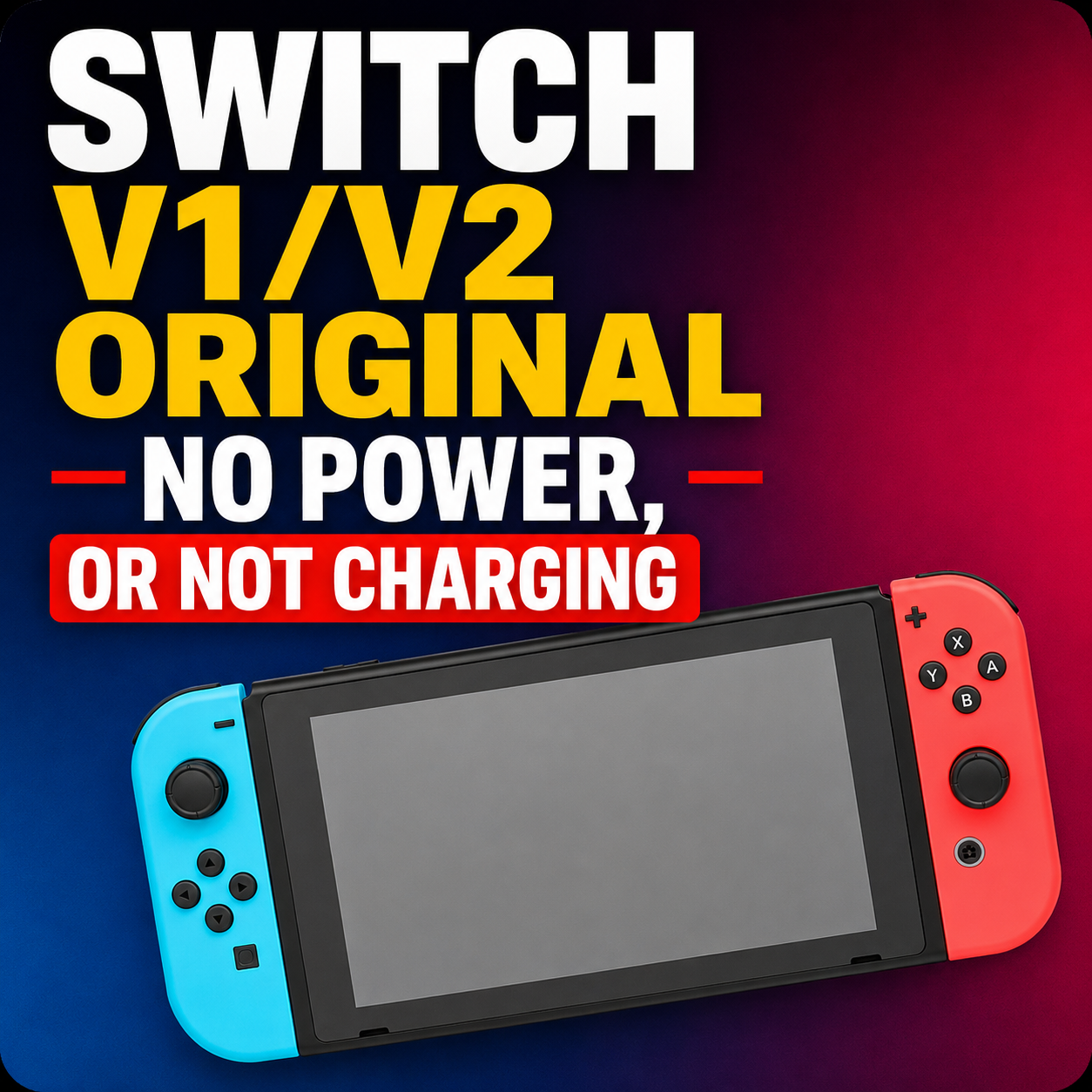$109.99 Nintendo Switch not charging or docking repair