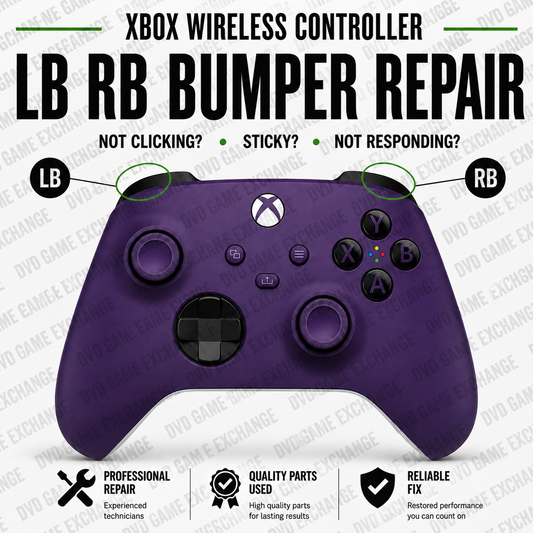 $49.99 Xbox Wireless Controller LB / RB Bumper Repair